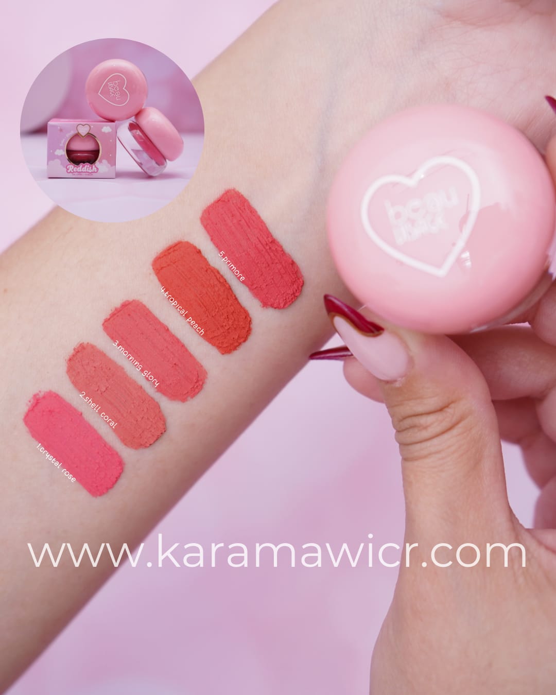Rubor y Balsamo Reddish Beau visage